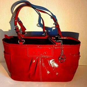 Coach Patent leather Satchel